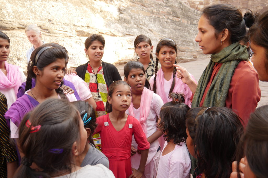Mädchen in Jodhpur