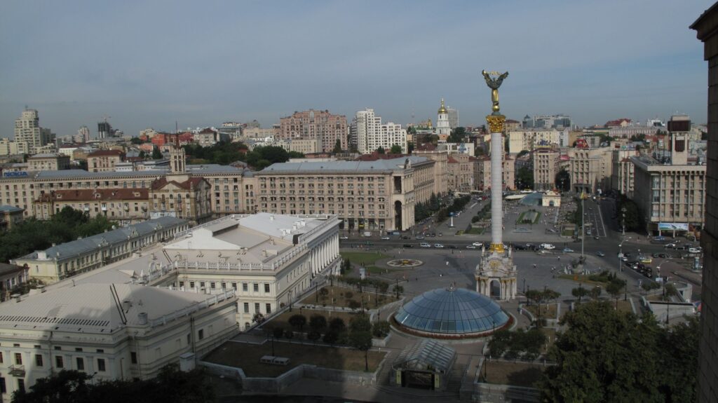 Stadtzentrum Kiew